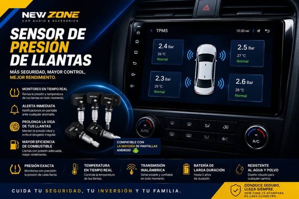 SENSORES DE PRECION PARA LAS LLANTAS