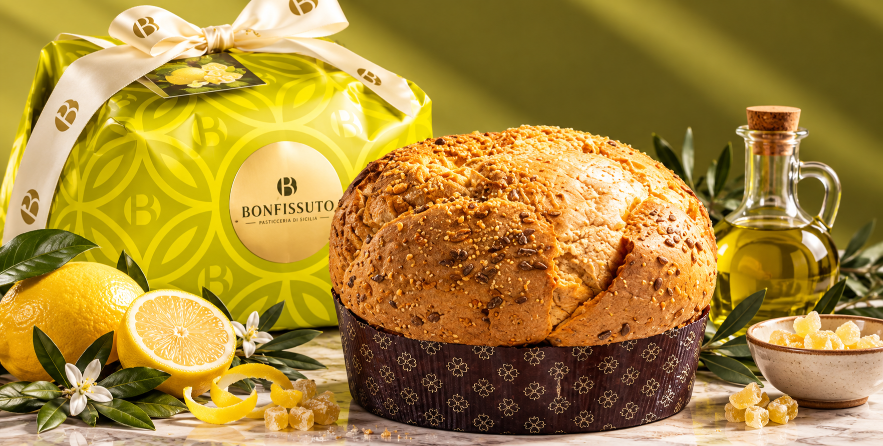 Panettone Olio evo e Limone
