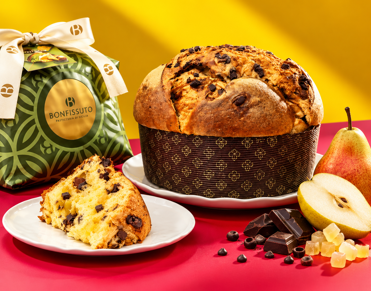 Panettone Pera e Cioccolato