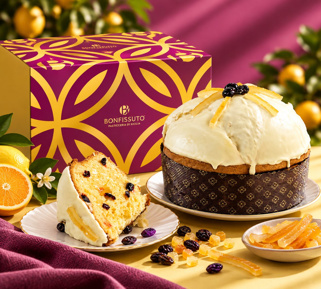 Panettone Amarena e Limoncello