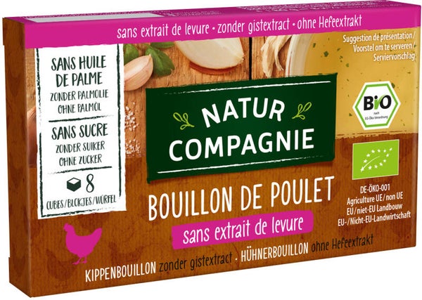 Natur compagnie kippenbouillon 88gr