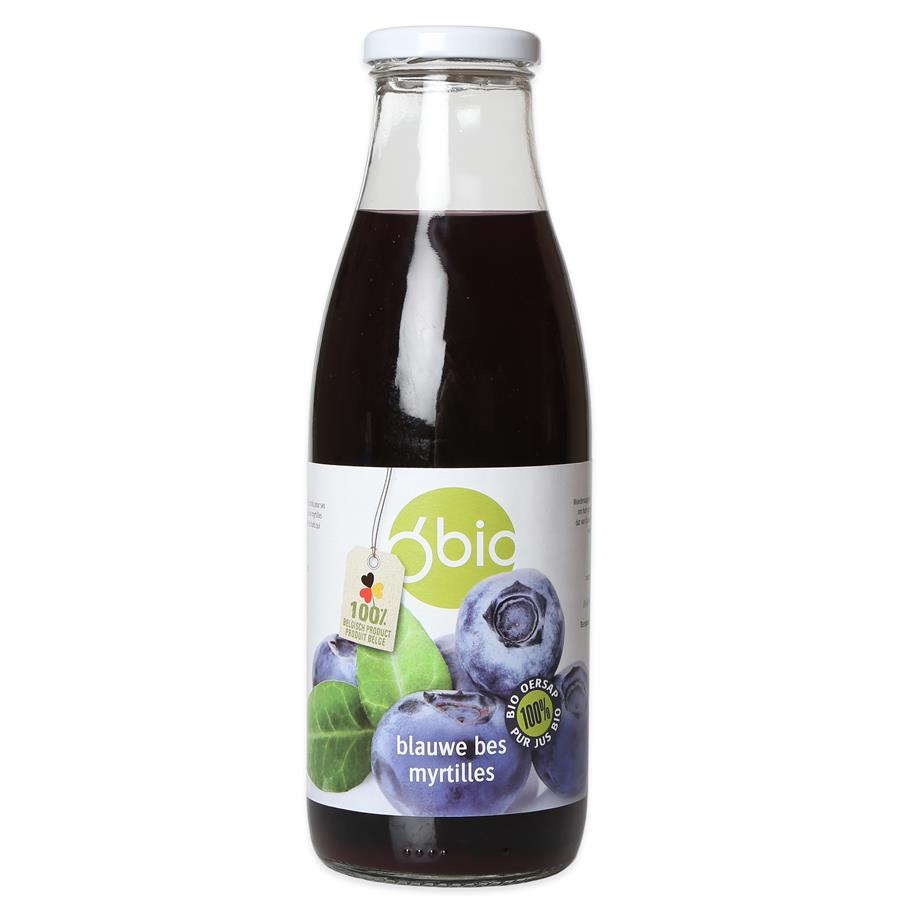 O'Bio Blauwe Bes 100% Oersap 75cl