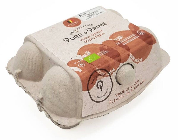 eieren bio 6 stuks 320 gr