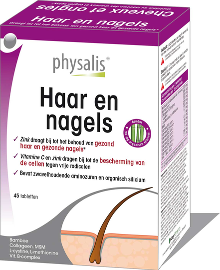 Physalis haar en nagels