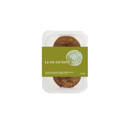 LA VIE gierst-sesam burger 2st