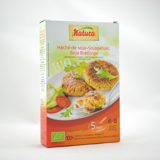 Bio Sojagehakt bereiding voor burgers (zonder gist) 150 g