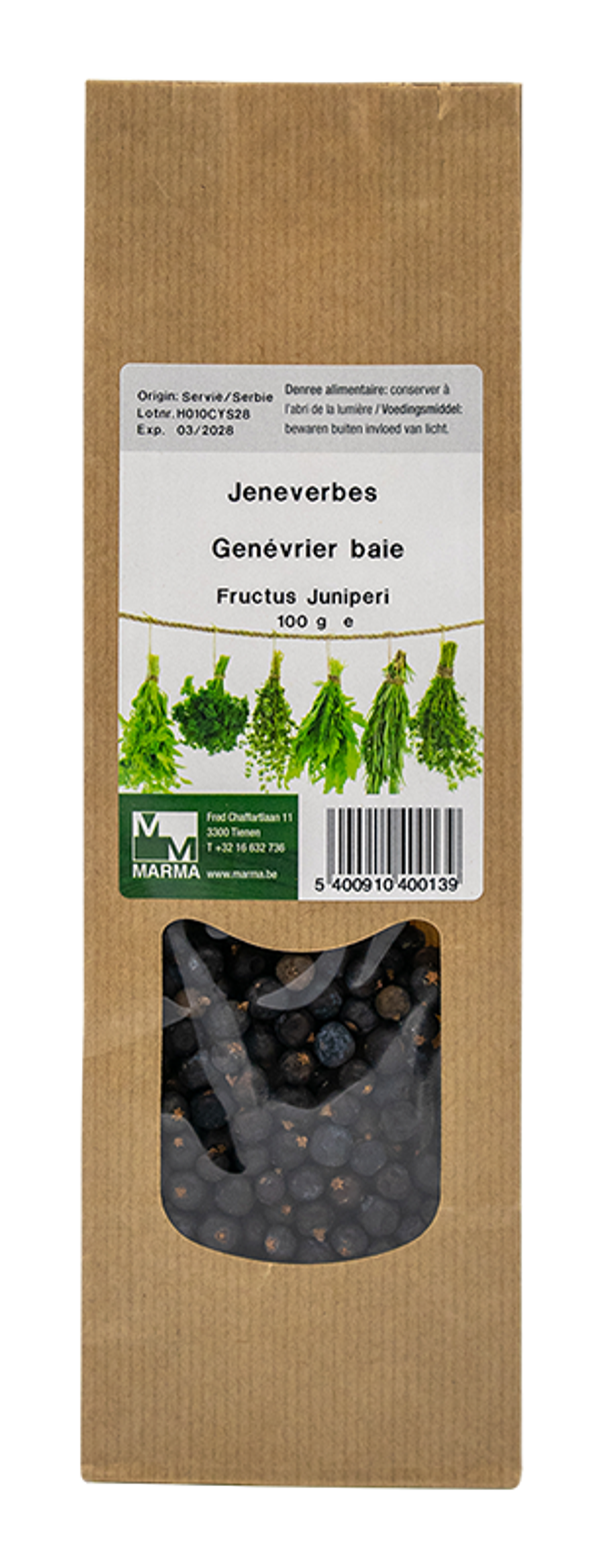 Jeneverbessen 100gr