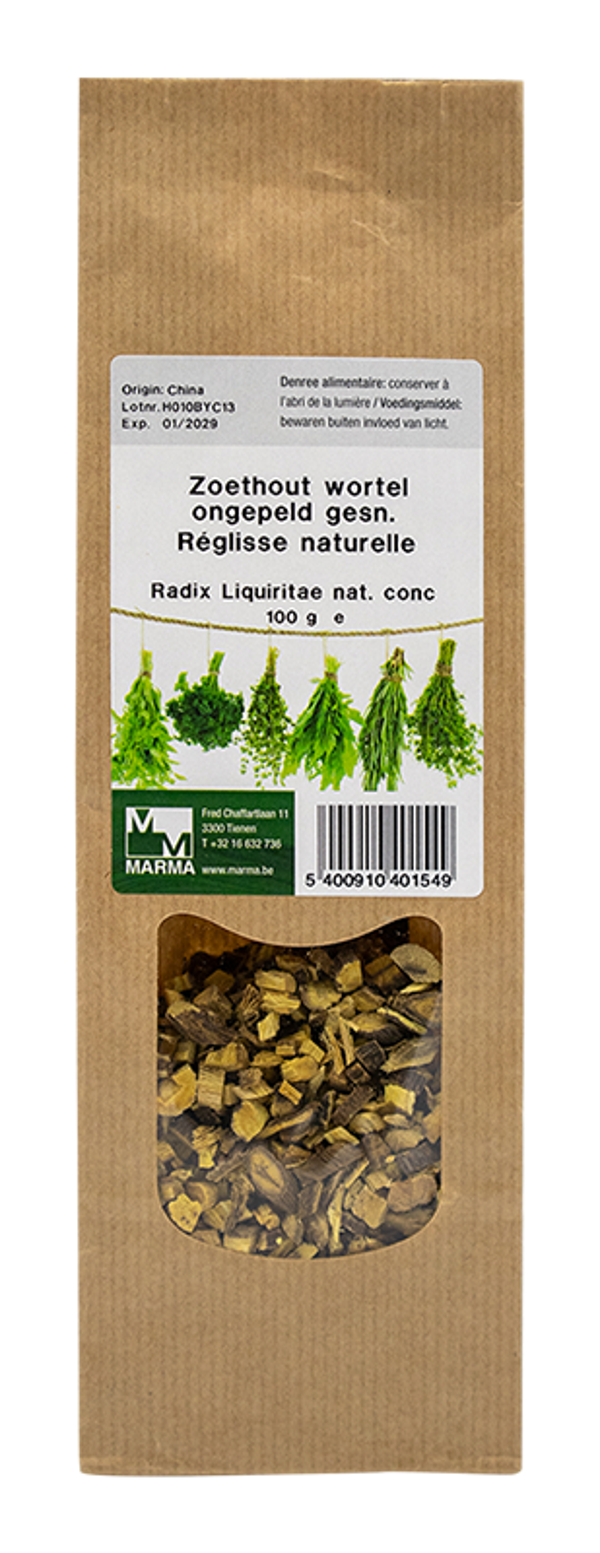 Zoethout gesneden 100gr
