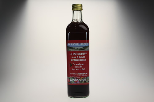 Terschellinger Cranberry sap gezoet bio 750ml