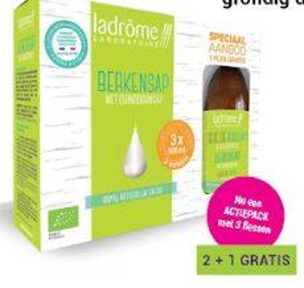 Berkensap - vernieuwde formule koffer