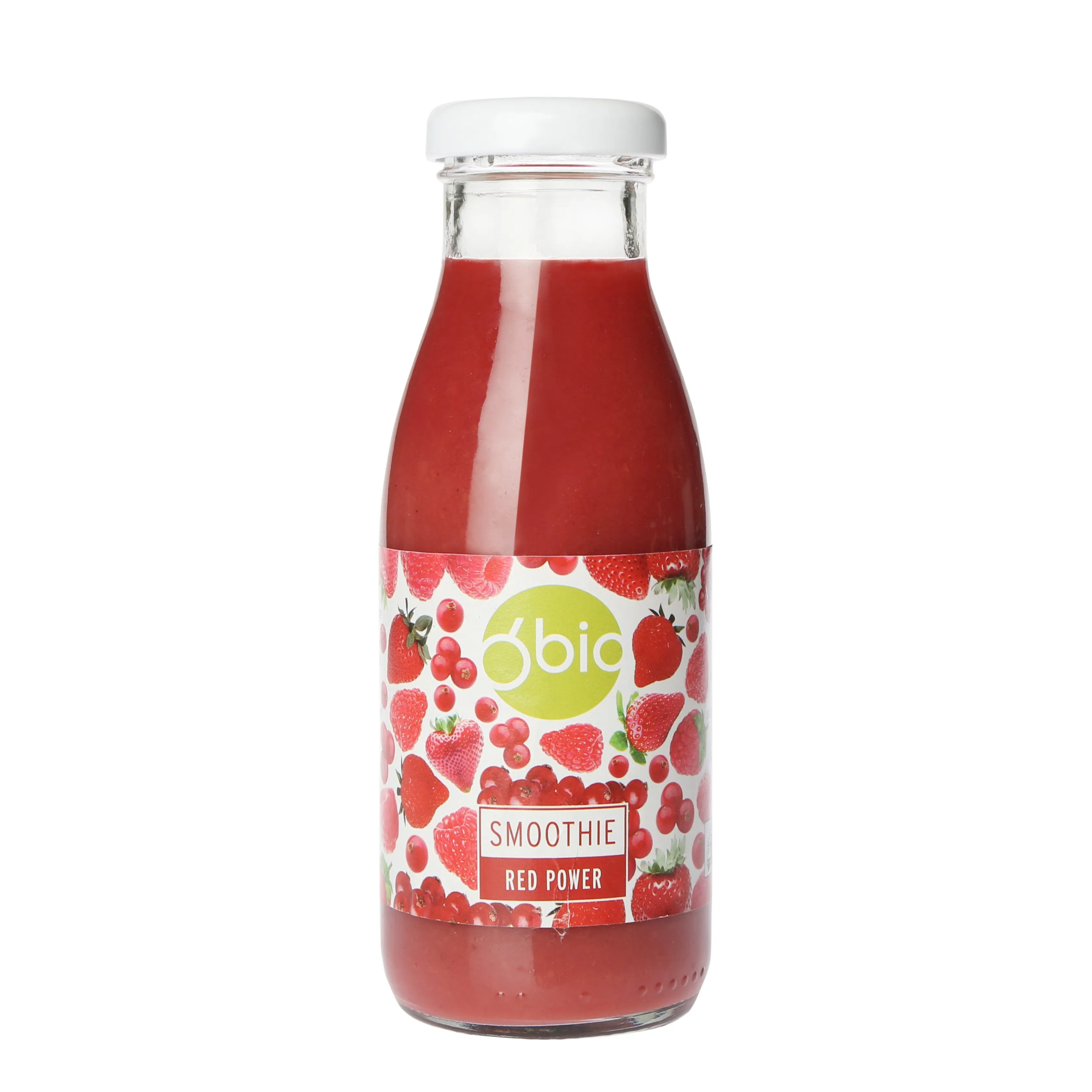 o'bio smoothie rode vruchten 250ml