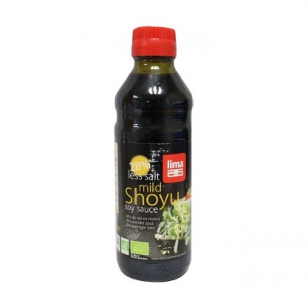 Lima 25% minder zout mild Shoyu soy sauce 0.25l