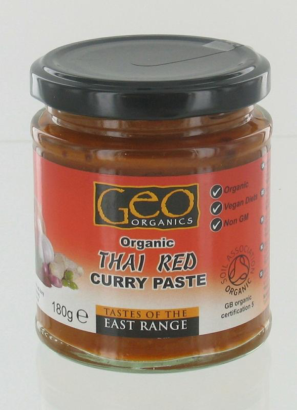 Geo thai red curry pasta 180gr