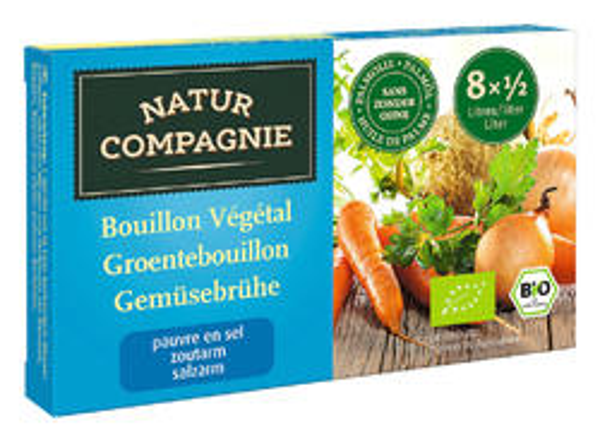 Natur Compagnie groentebouillon zoutarm 68gr
