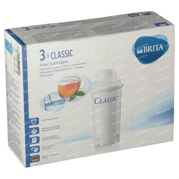 Brita Classic Filterpatronen 3 stuks