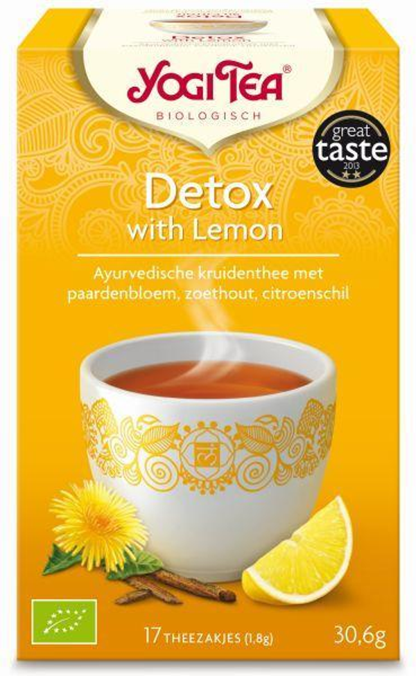 Yogi Tea Detox With Lemon
