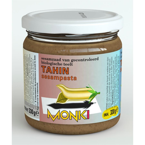Monki tahinpasta zonder zout 330gr