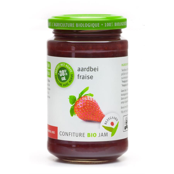 Aardbeien jam agave 250gr