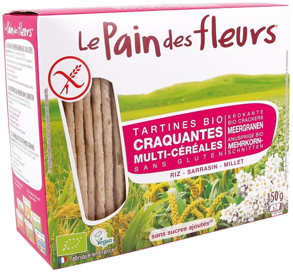 Le pain des fleurs meergranen BIO 150g