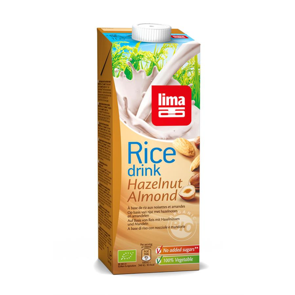 Lima rice drink hazelnoot en amandel 1L
