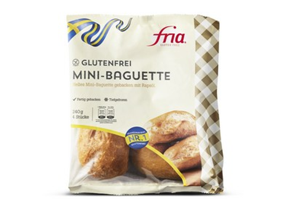Fria mini meerkoren bagette 4 stuks 