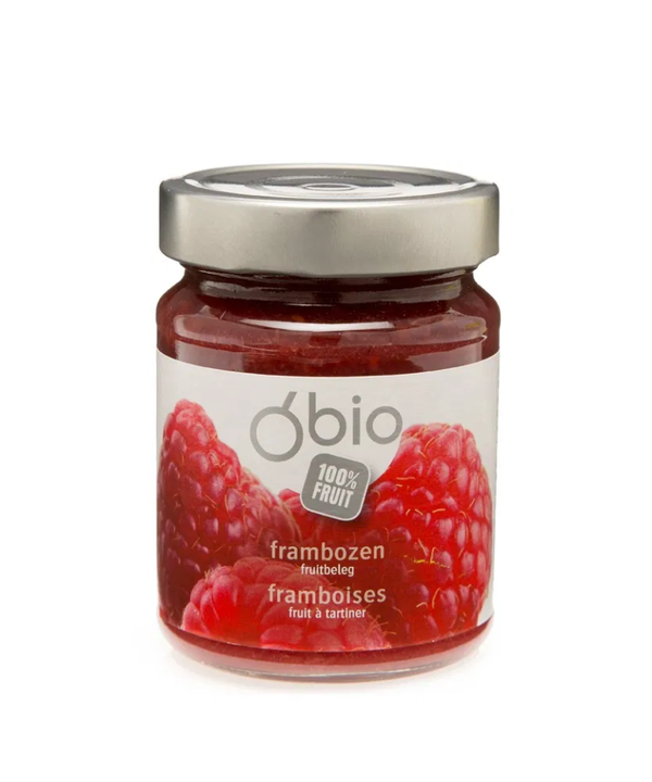 O'bio frambozen fruitbeleg 295gr