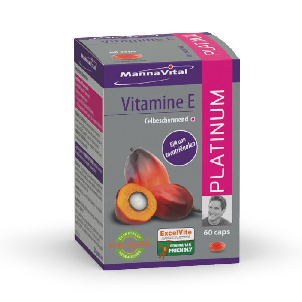 Vitamine E Platinum 60 caps.