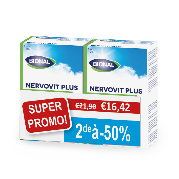 Duopack Nervovit Plus 2 x 40 caps.