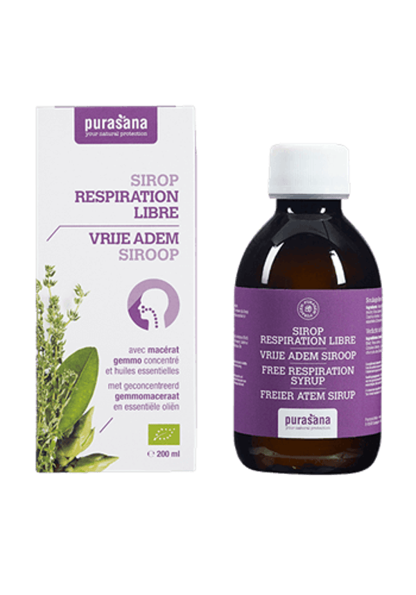Puragem Vrije adem siroop 200 ml VEGAN