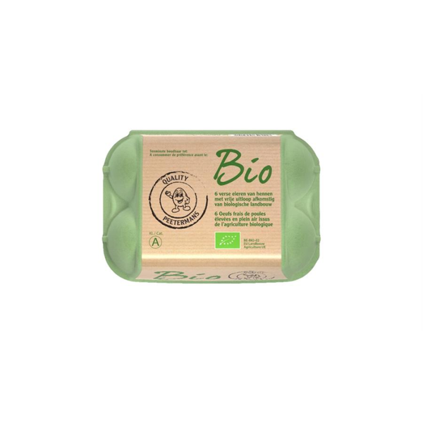 PEET Verpakte eieren per 6