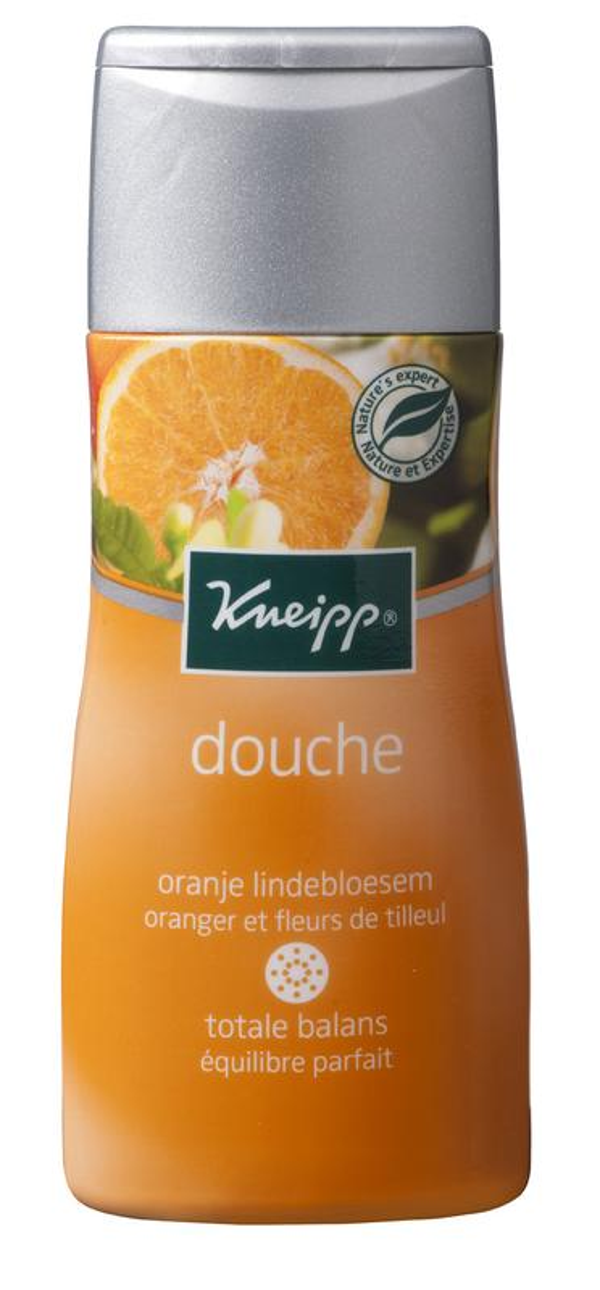 Kneipp douche oranje lindebloesem
