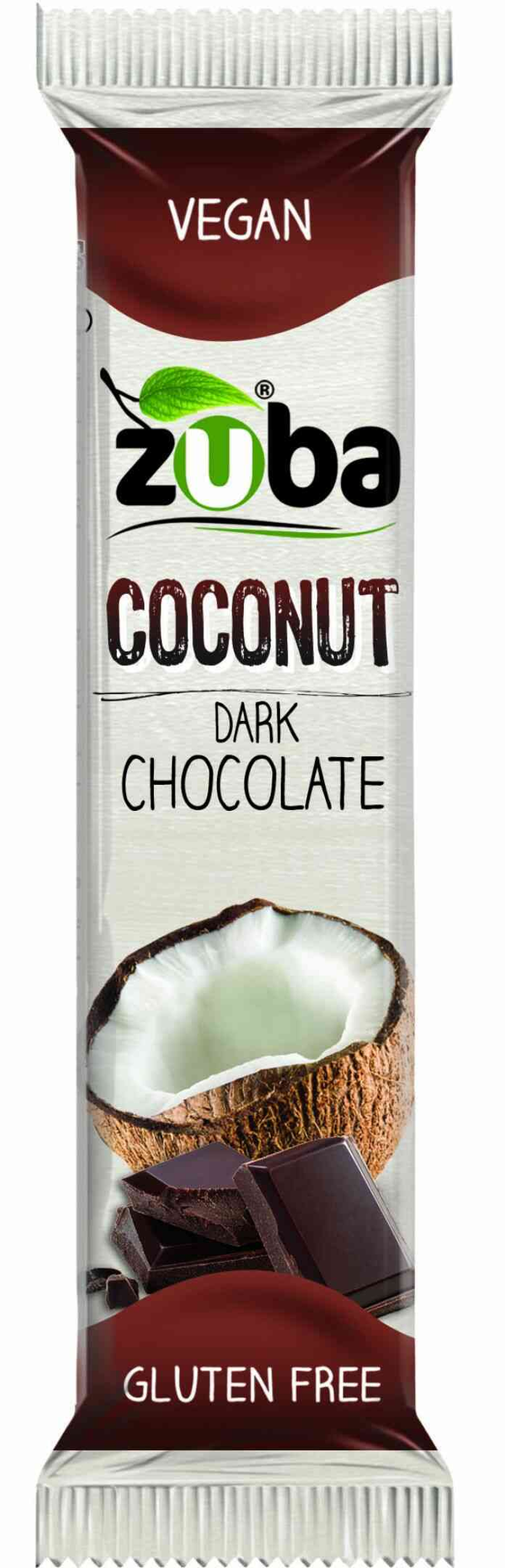 zuba Coconut dark chocolate