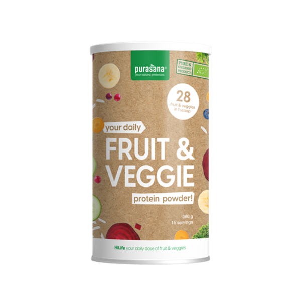 Fruit & veggie protein powder