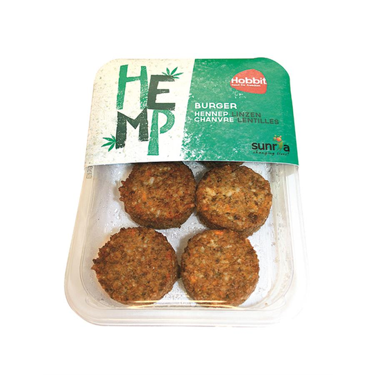 HOB Hennepburger met linzen 150gr