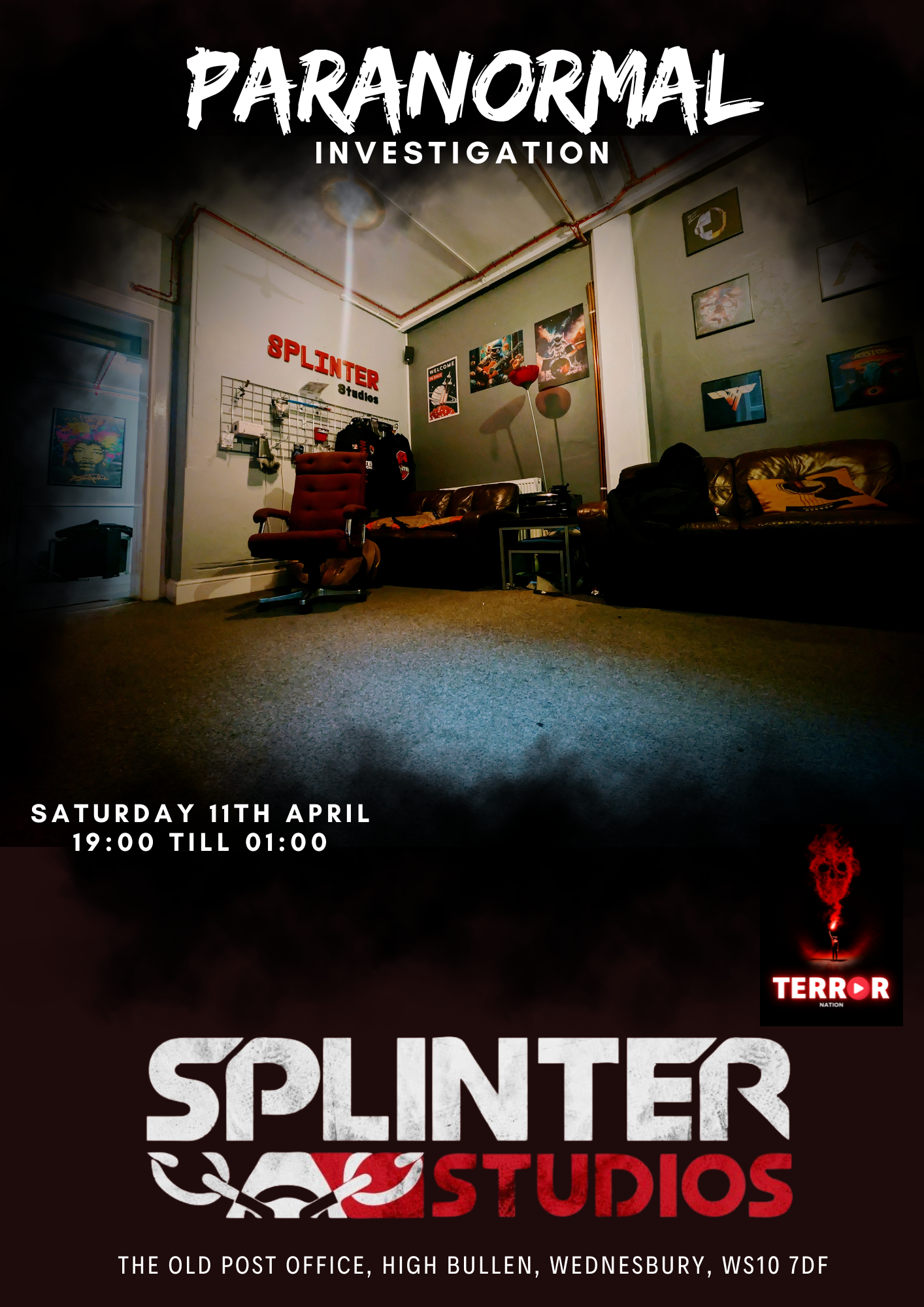 Signed Flyer By Kie & Tim TerrorNation