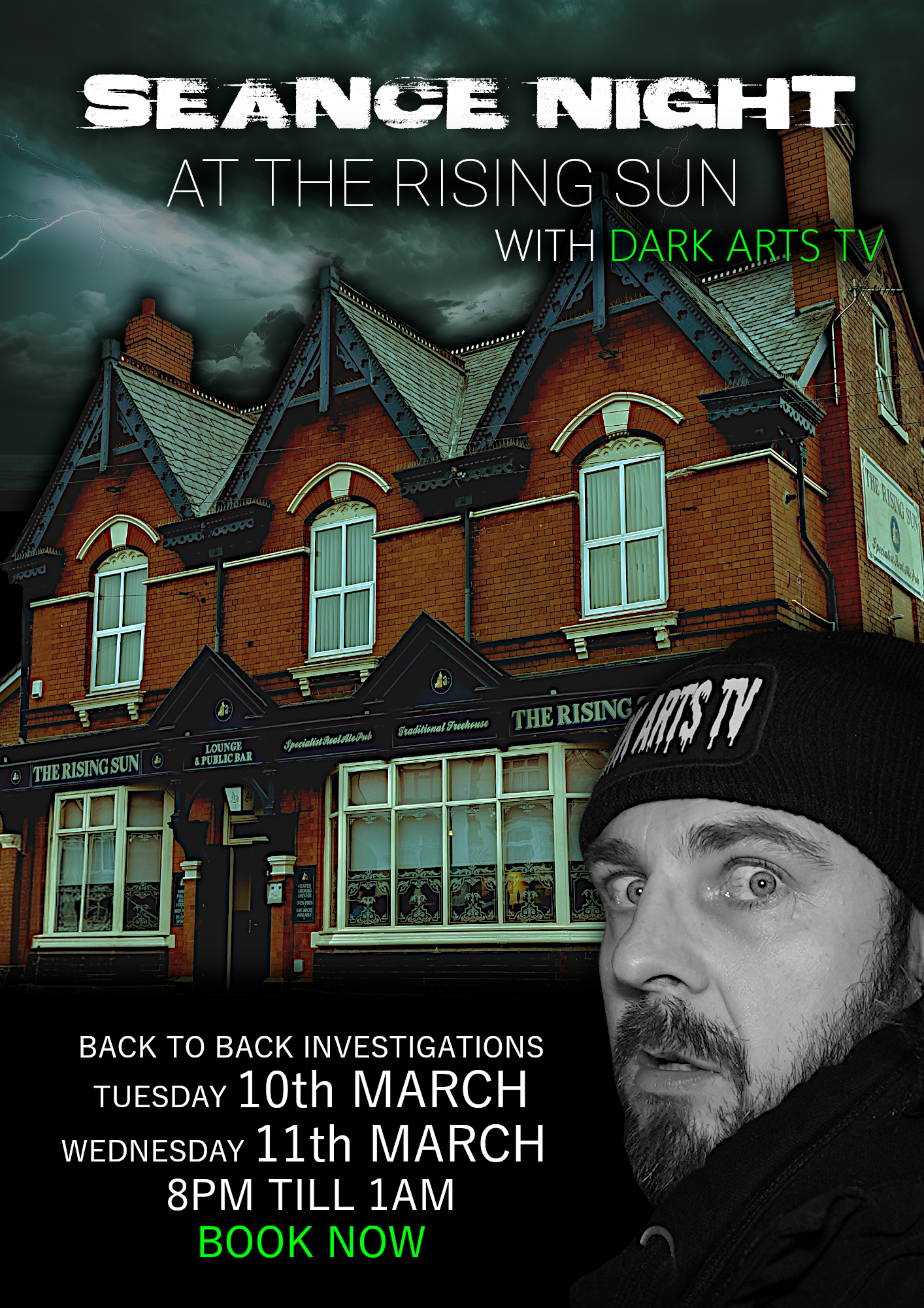 Séance Night Two with Karl from DarkArtsTV #DATV (Wednesday 11th March)