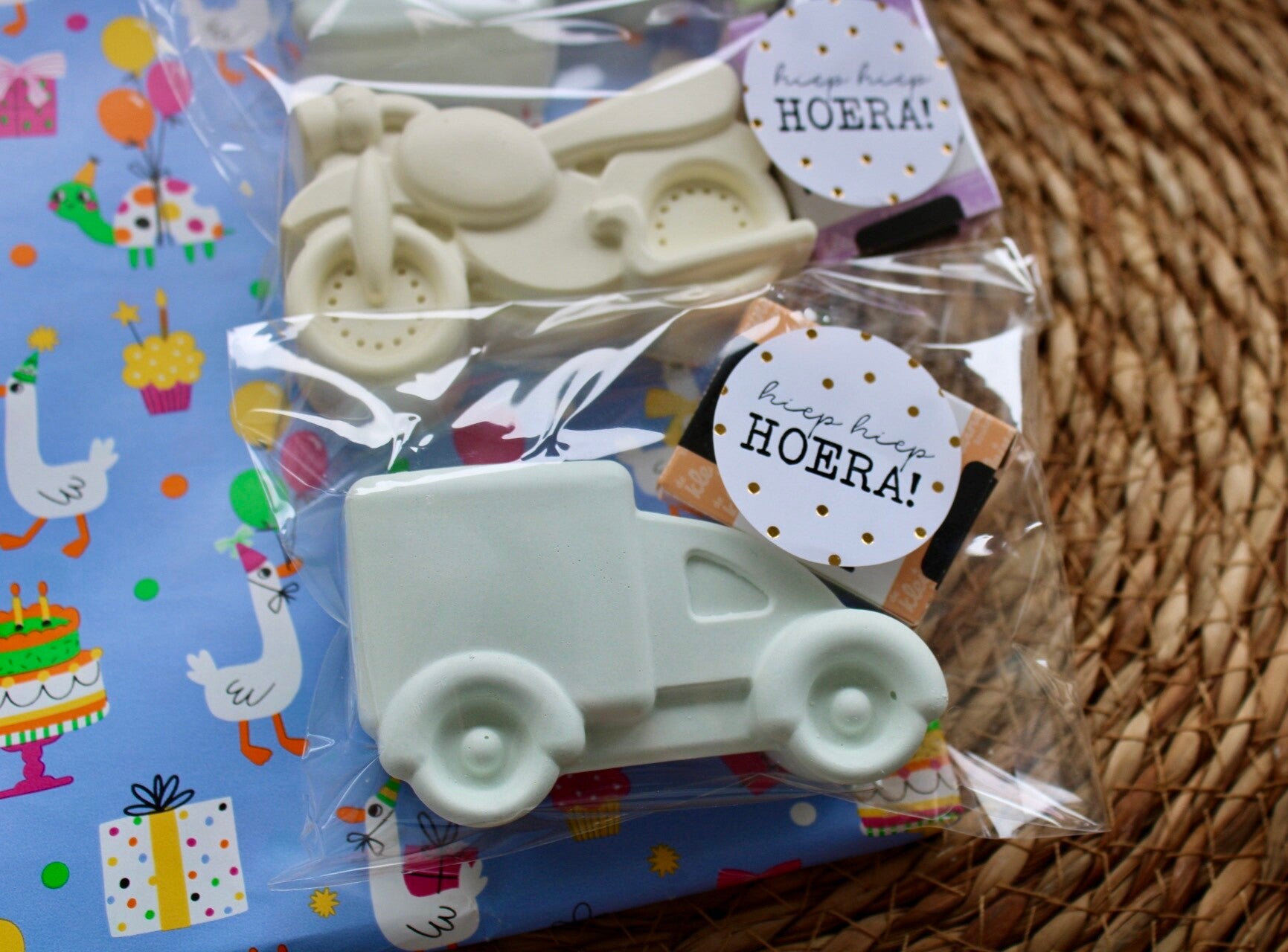 Voertuigen stoepkrijt