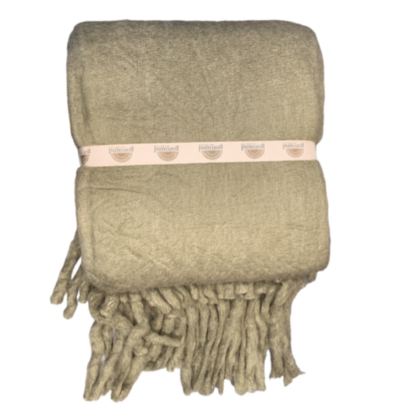 Wollen plaid Moonrock