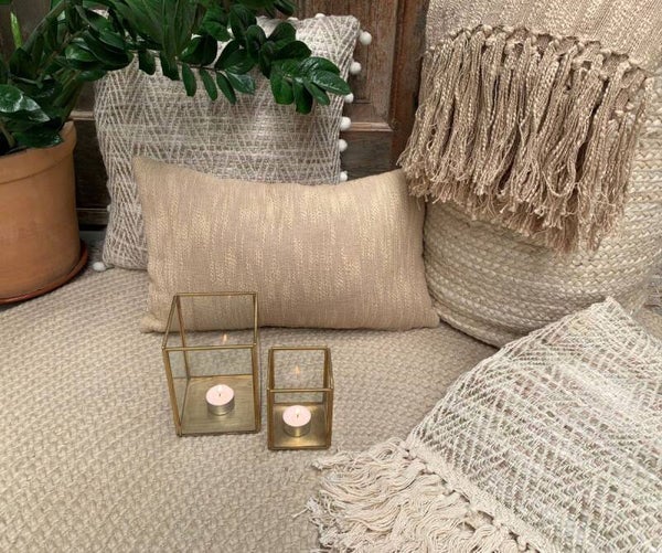 Vloerkleed ø 150cm wol Nieuw Zeeland Beige