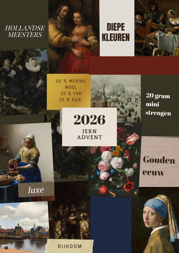 pre-order 24 stuks Adventskalender Hollandse meesters