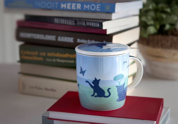 Theemok 'poezeke' met filter.