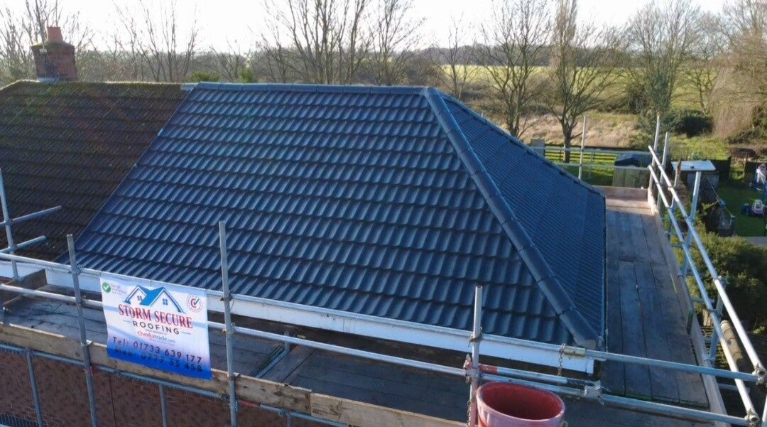 New Roof installation in Peterborough by Storm Secure Roofing 