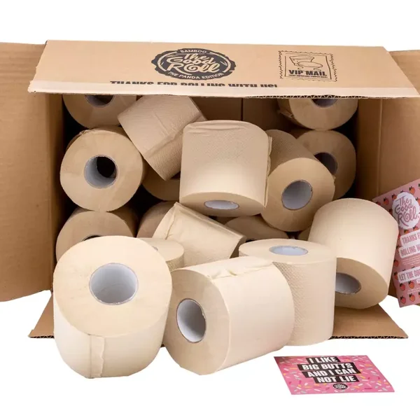 THE GOOD ROLL | Bamboo Toiletpapier - 27 rollen - The NAKED Panda Edition