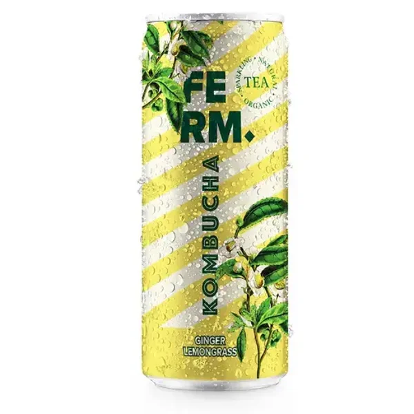 FERM kombucha | gember & citroengras