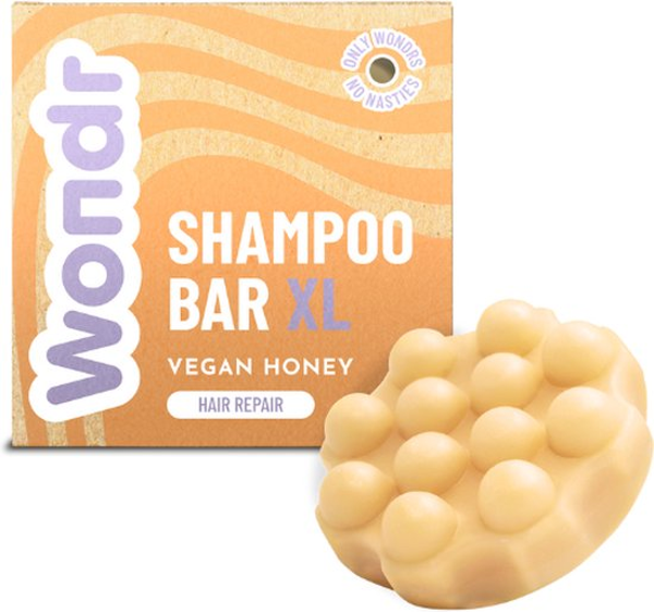WONDR shampoo bar XL | Vegan honey