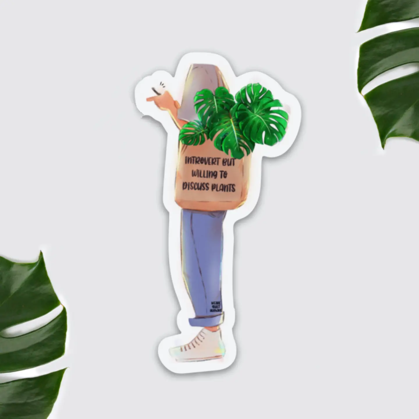 plantyintroverts | Magneet | Introvert maar bereid om planten te bespreken