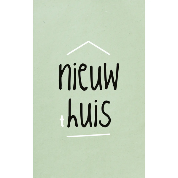 ZINVOL.NU | Postkaart Nl1: Nieuw tHUIS