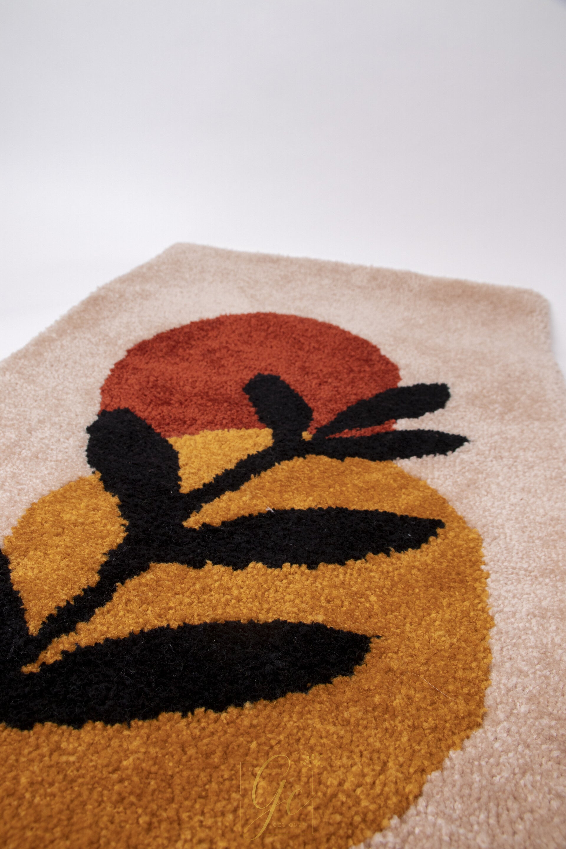 Handgemaakt tapijt - Harvest flower