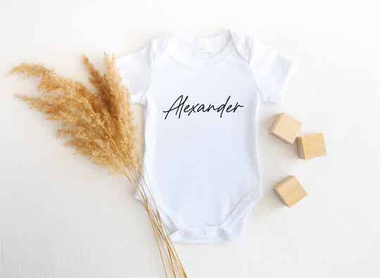 Baby romper - korte mouwen