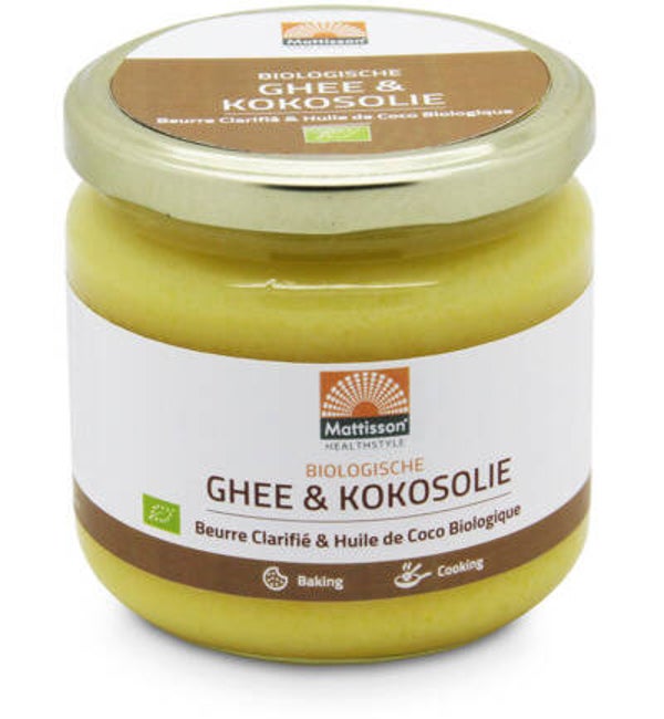Mattisson  Ghee Kokosolie Bio 300g
